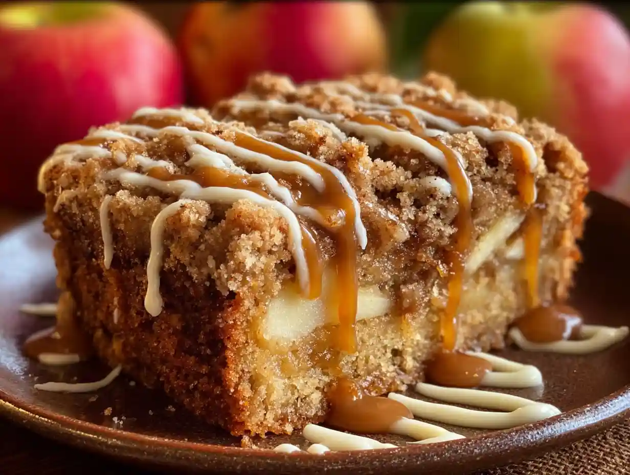 Apple Spice Cake Using Box Cake