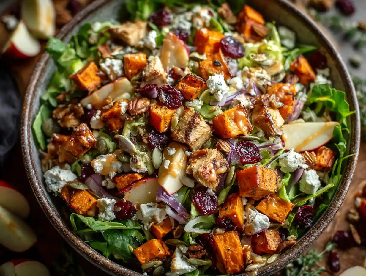 Chopped Fall Harvest Salad Recipe