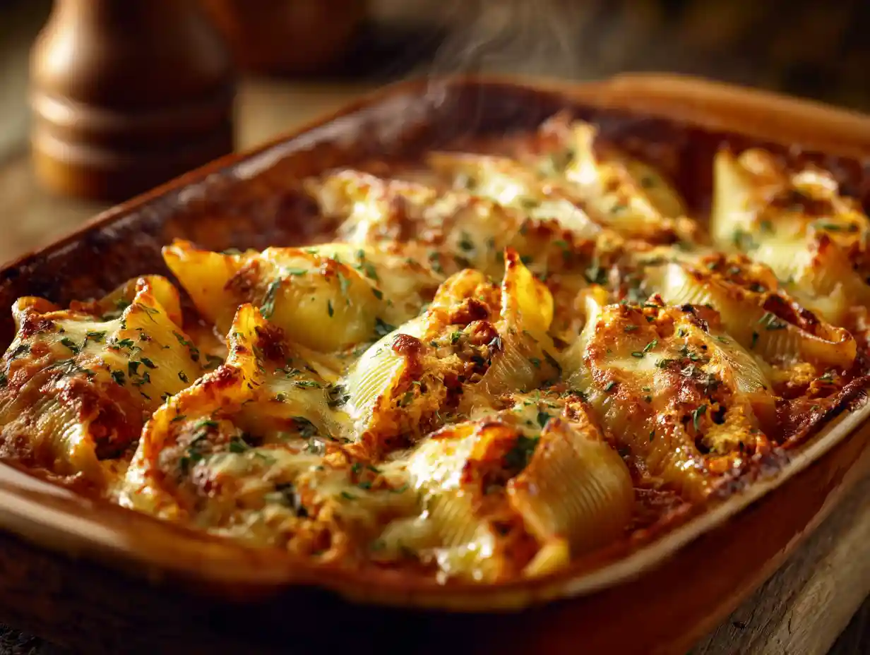 Creamy Pumpkin Ricotta Stuffed Shells Recipe
