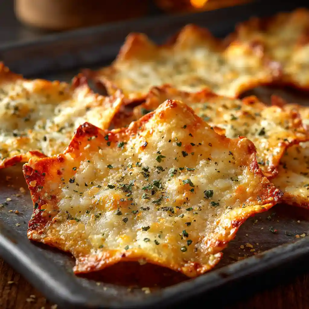 Crispy Pizza Chips