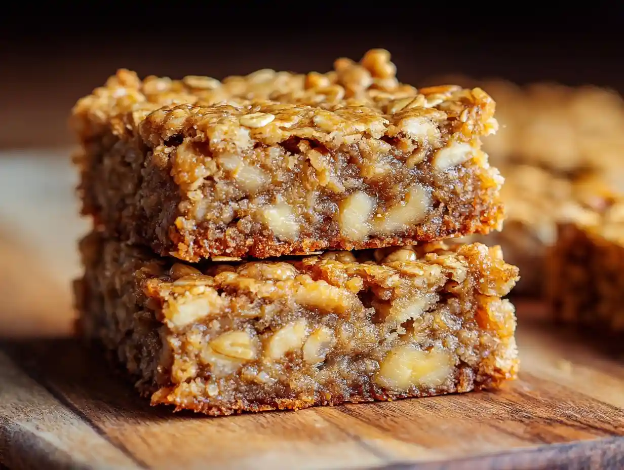 Energizing Banana Oatmeal Bars