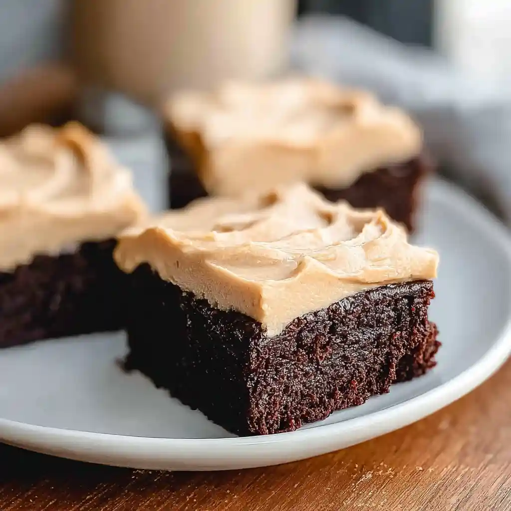 Frosted Coffee Brownies Recipe
