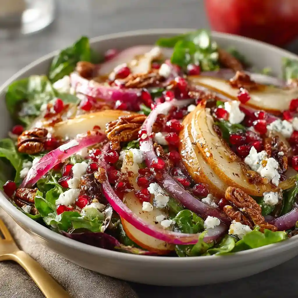 Pomegranate Feta Salad