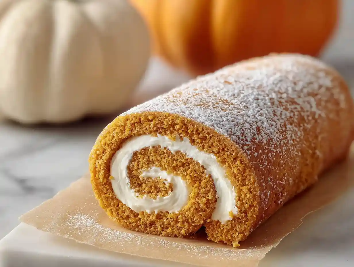 Pumpkin Roll Cake Recipe
