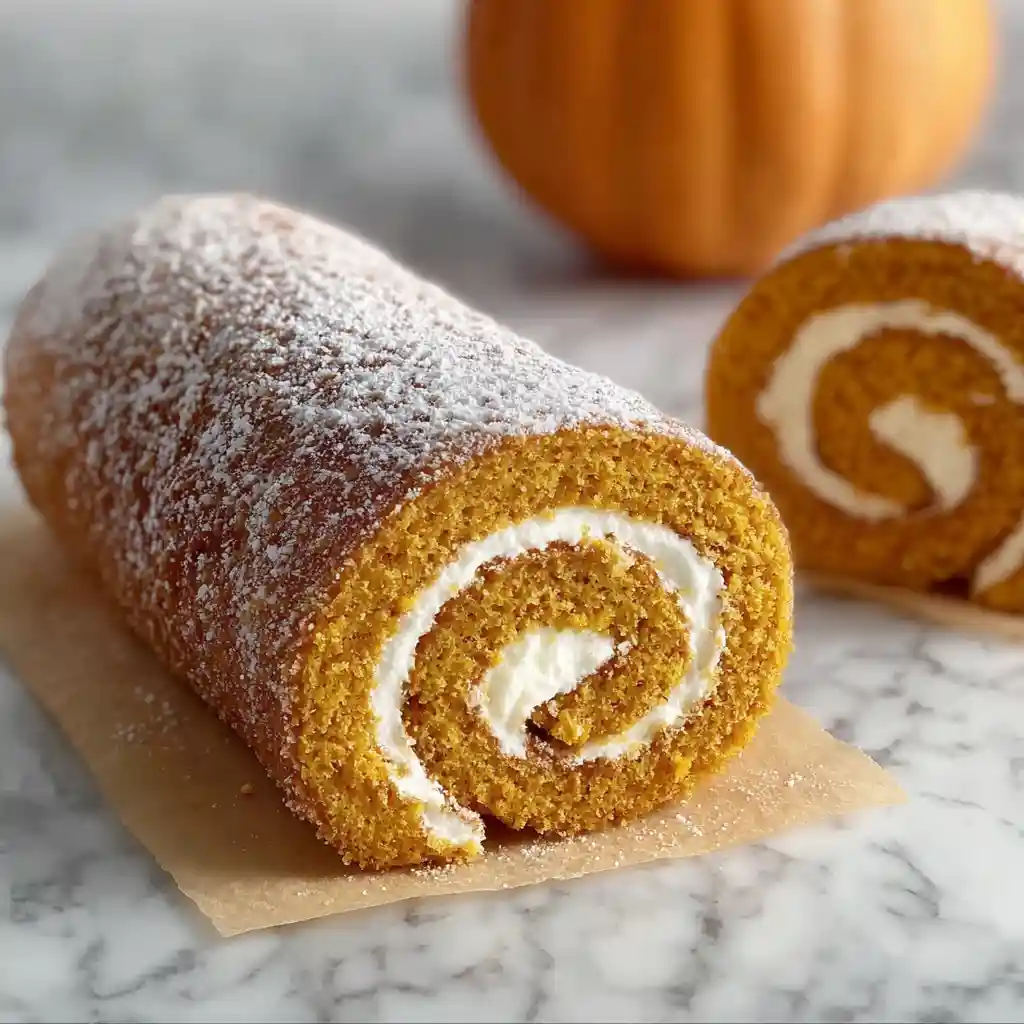 Pumpkin Roll Cake Recipe