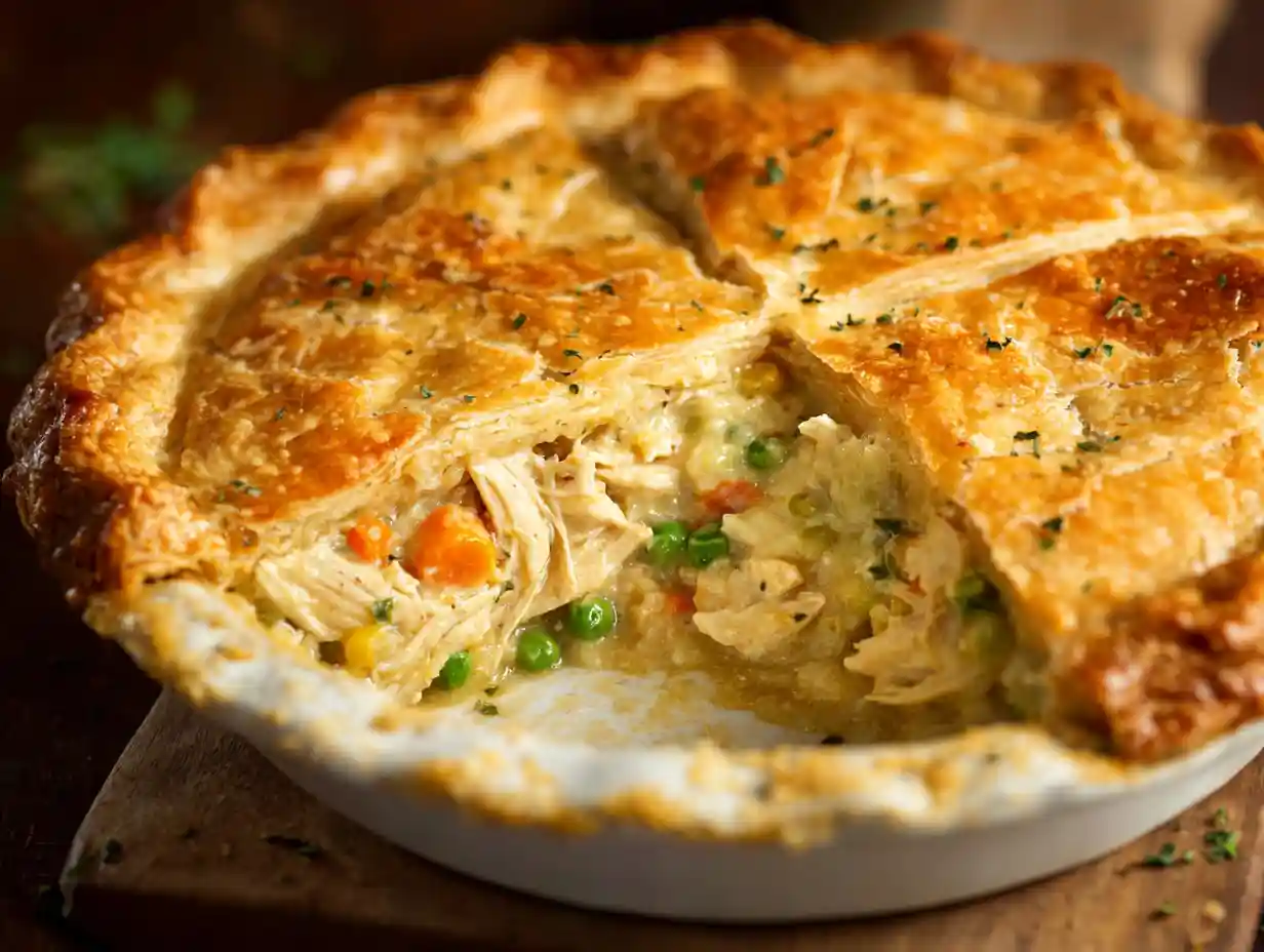 Buttery Chicken Pot Pie