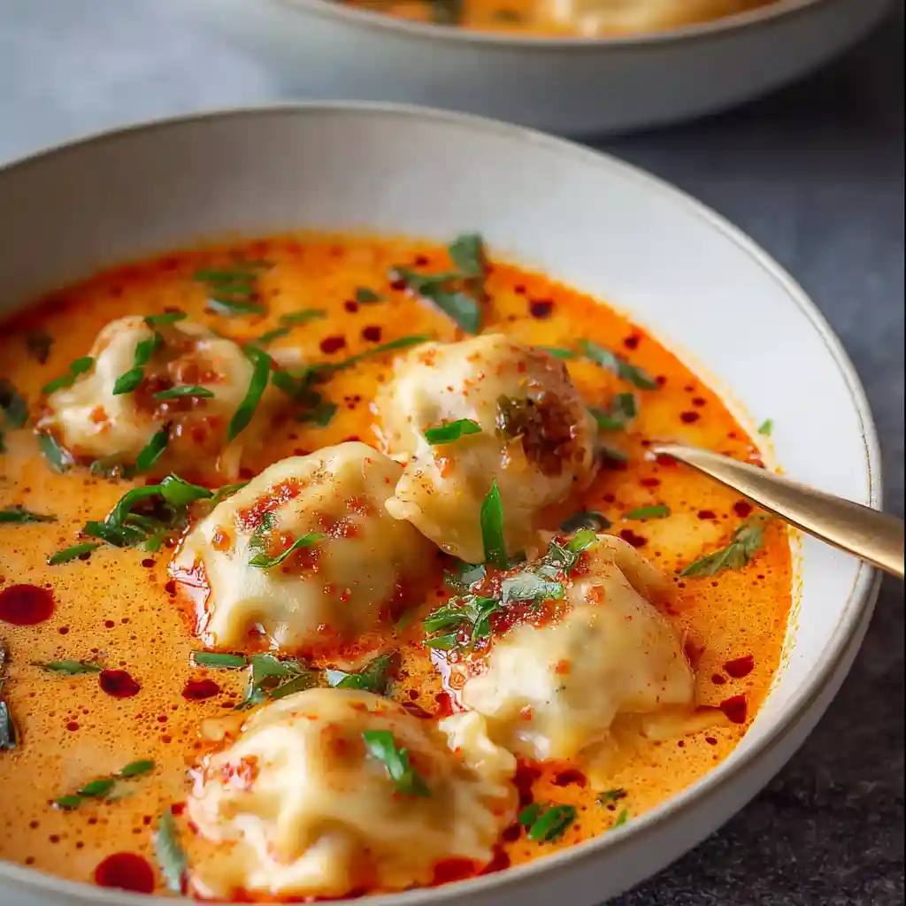 Coconut Curry Soup With Dumplings