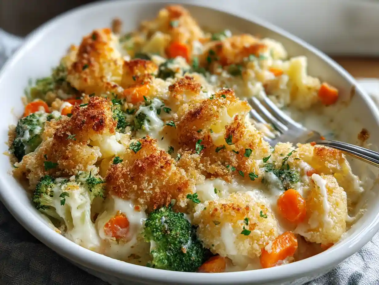 Creamy Winter Vegetable Casserole