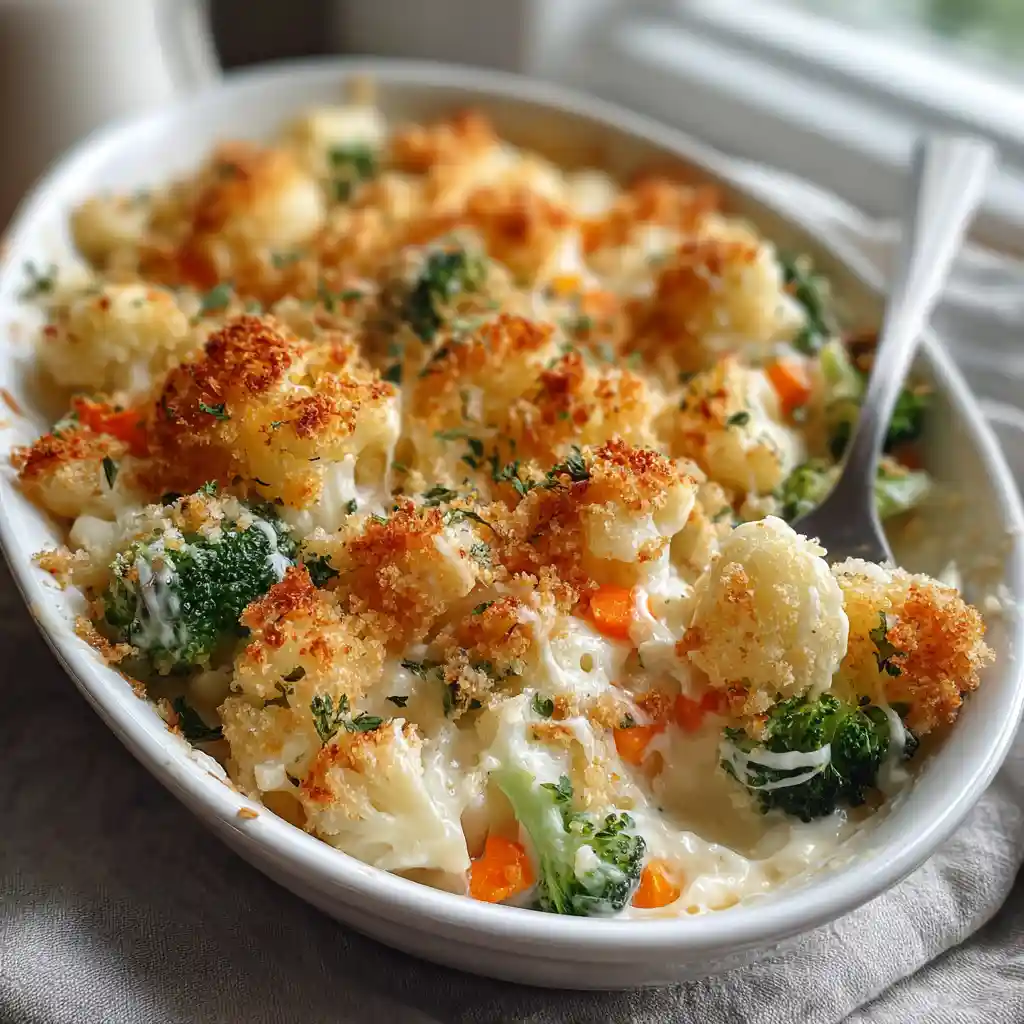 Creamy Winter Vegetable Casserole