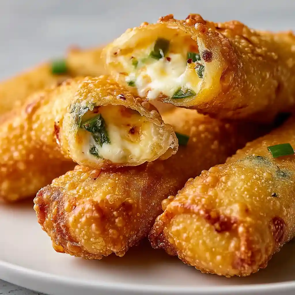 Mini Jalapeno Popper Egg Rolls