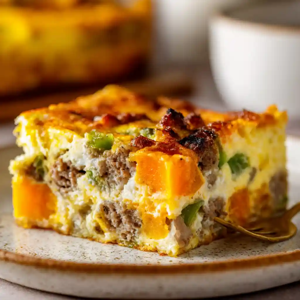 Protein-Packed Sweet Potato Egg Casserole 