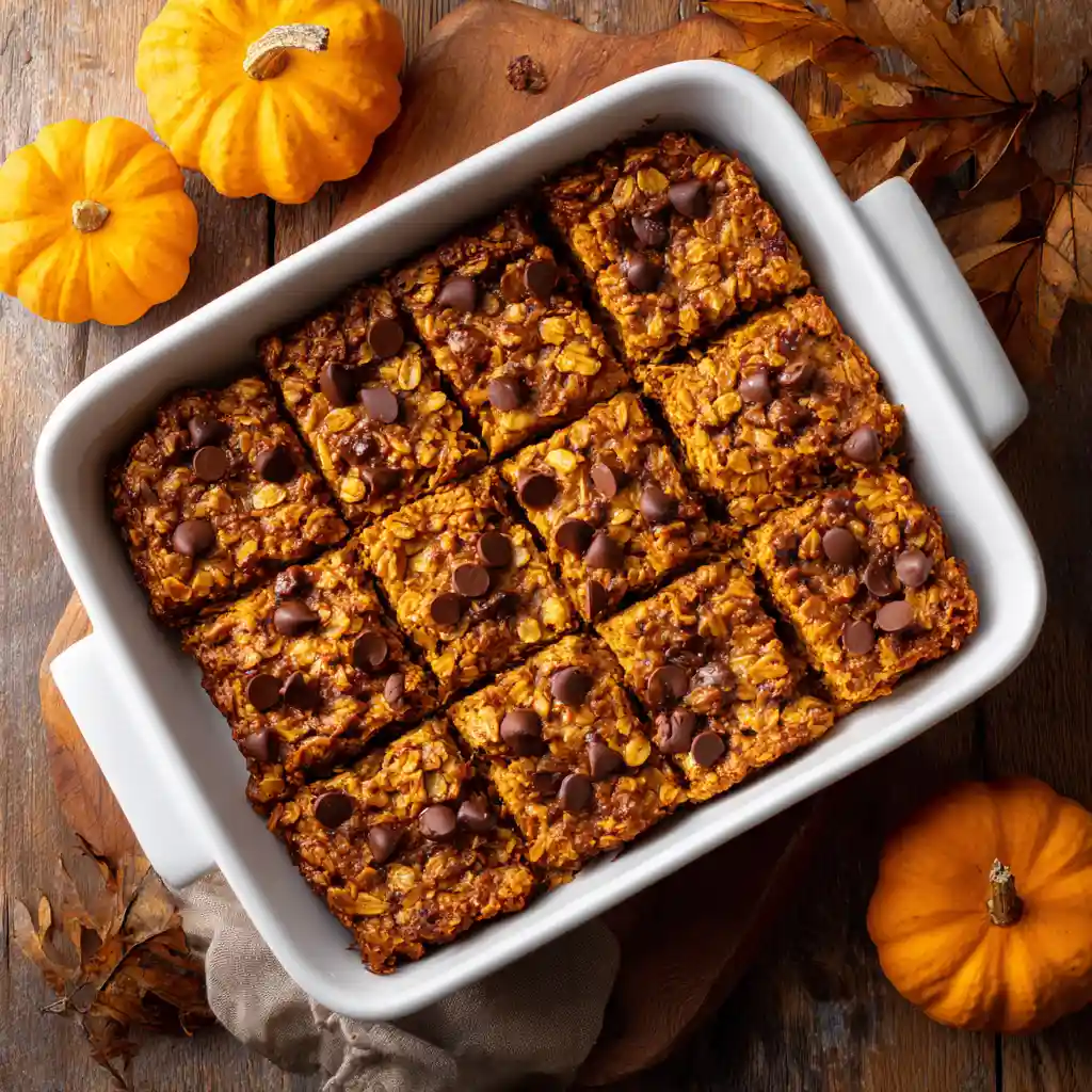Pumpkin Baked Oatmeal 
