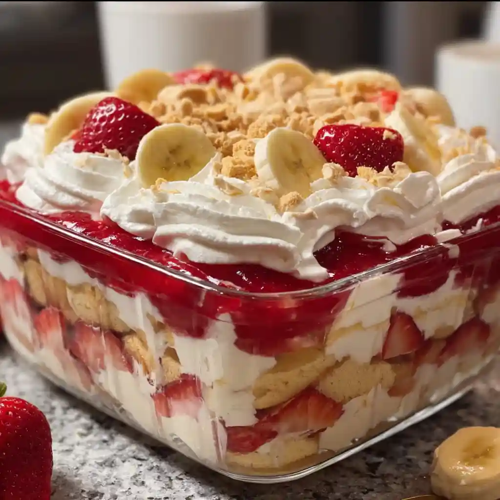 Strawberry Banana Pudding Dream