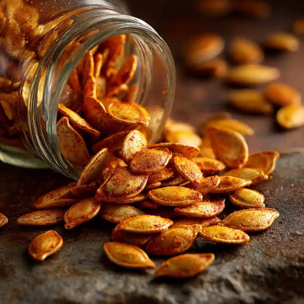 roasted pumpkin seeds