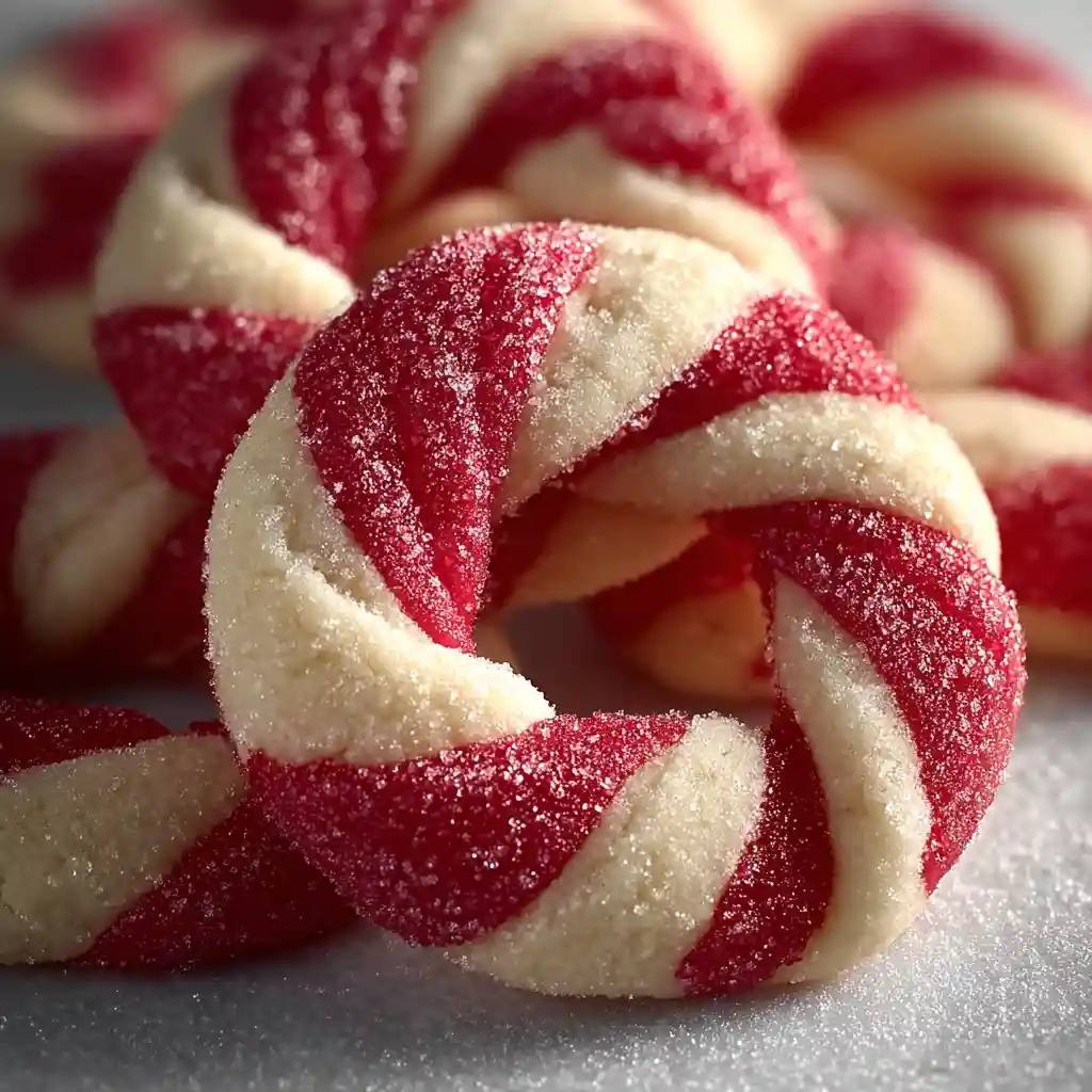 Candy Cane Cookies Recipe