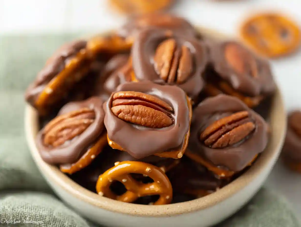 Pecan Rolo Pretzels