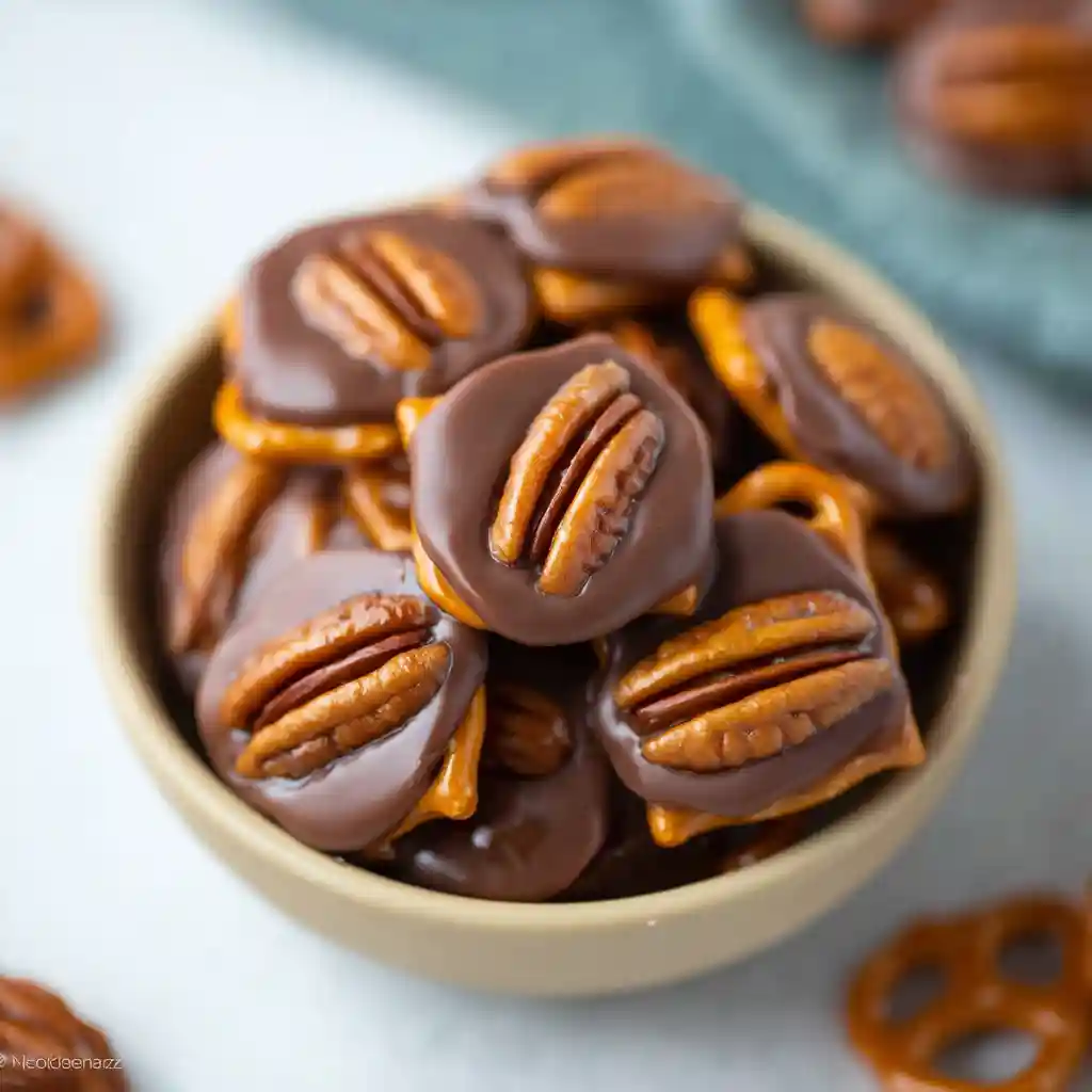 Pecan Rolo Pretzels