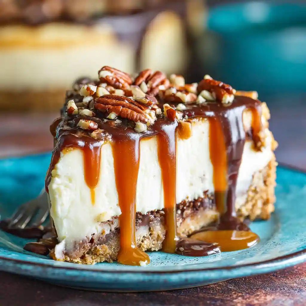Turtle Cheesecake