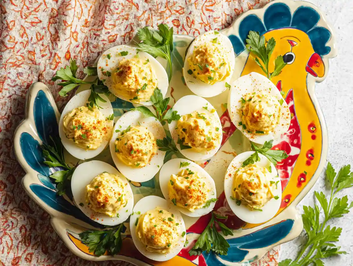 classic Southern deviled eggs