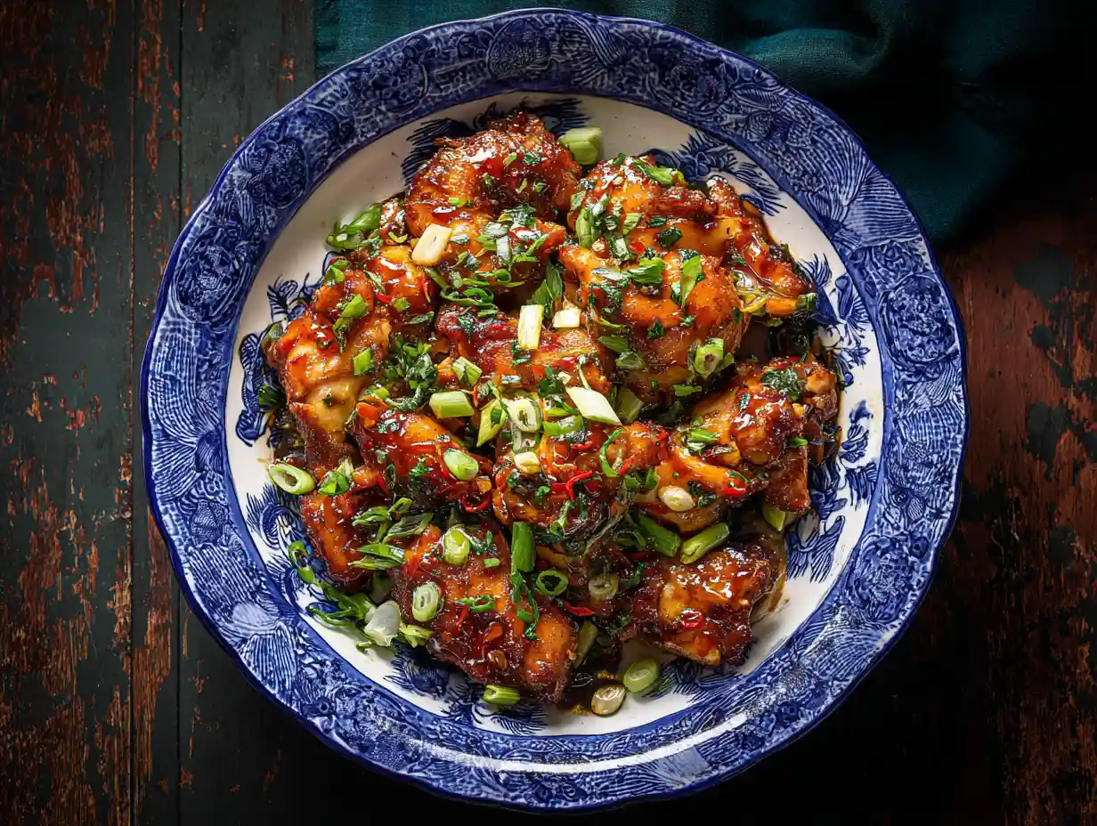Chinese Scallion Chicken
