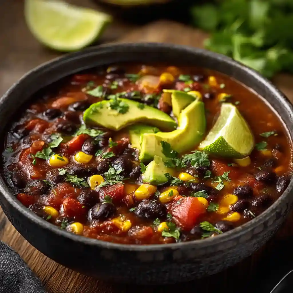 Daniel Fast Black Bean Soup Recipe
