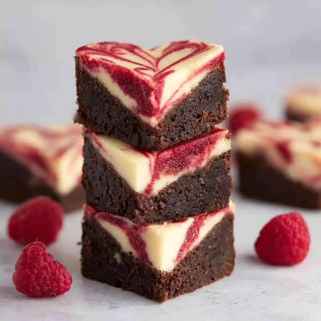 Heart Shaped Brownies
