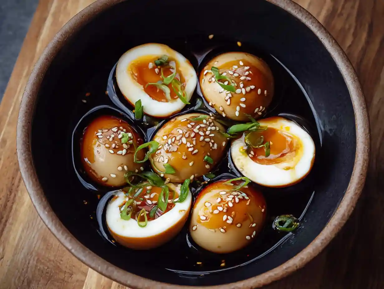 soy sauce eggs