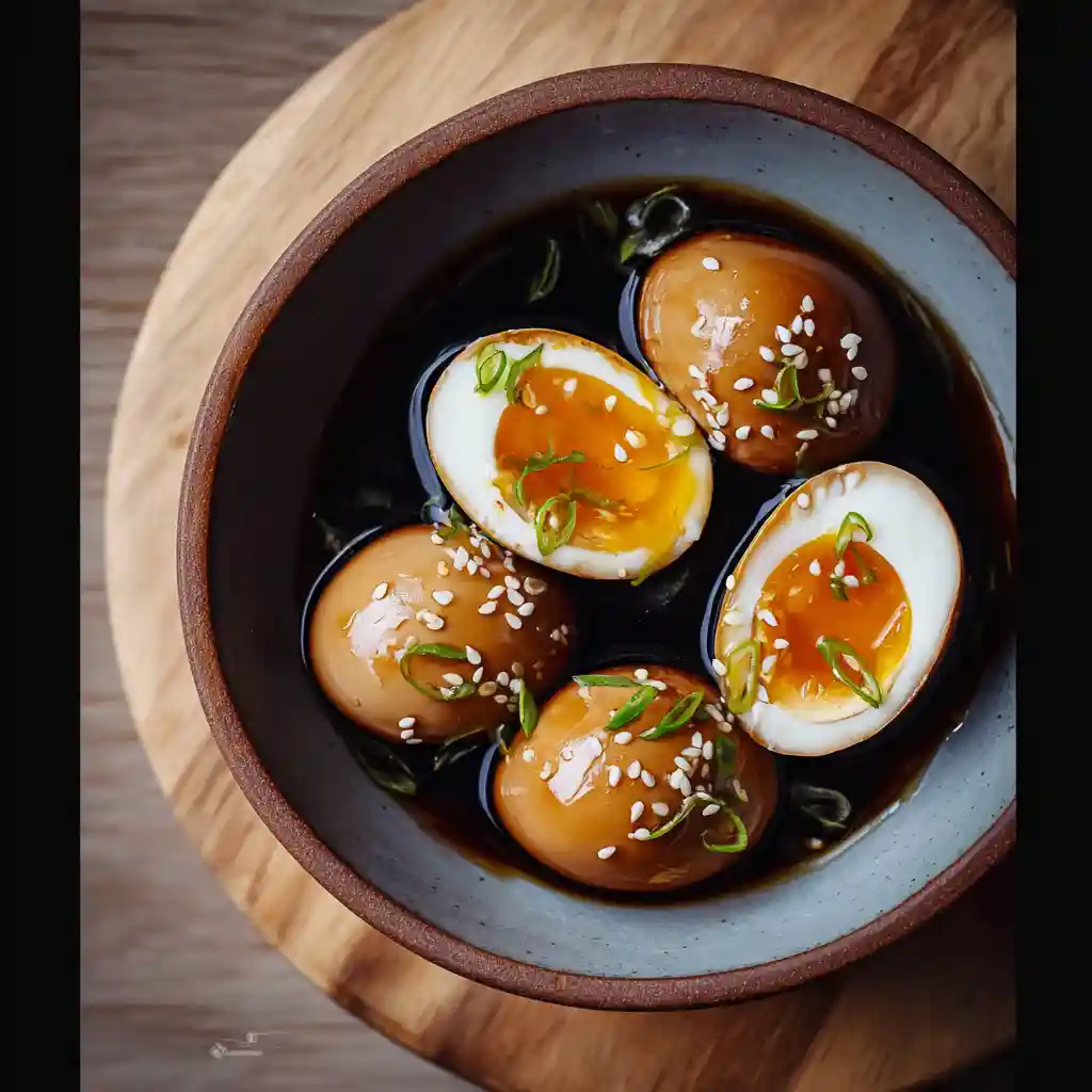 soy sauce eggs