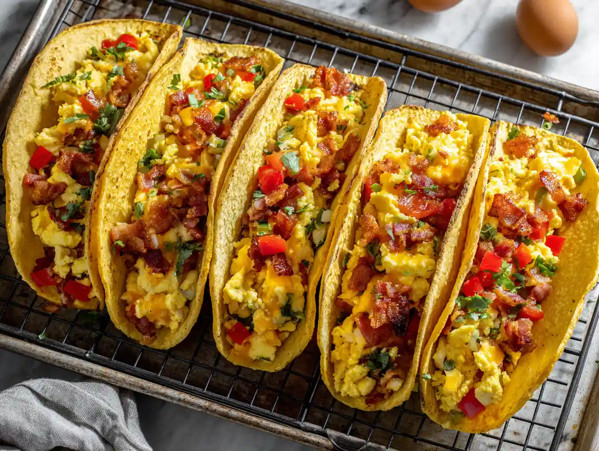 Baked Breakfast Tacos
