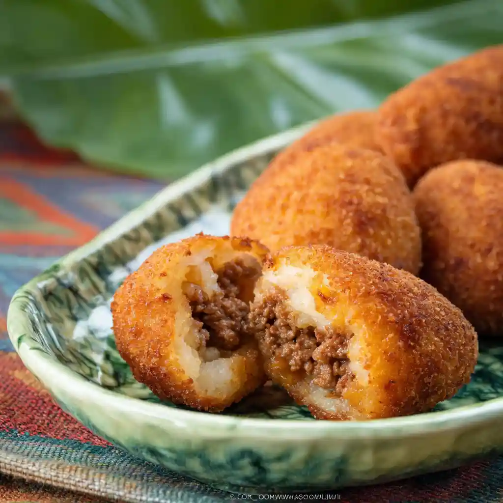 Cuban Papas Rellenas