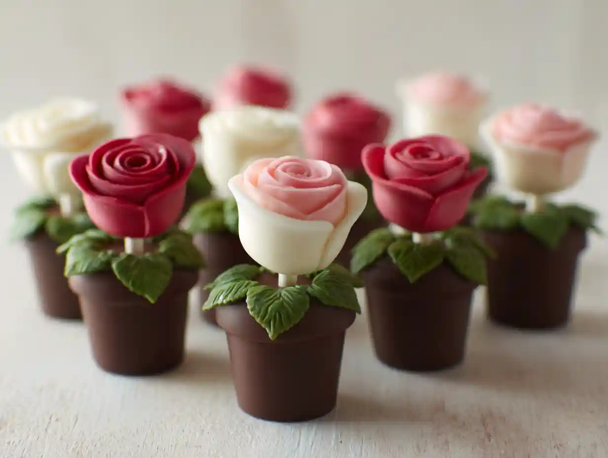 Rose Cake Pops recipe