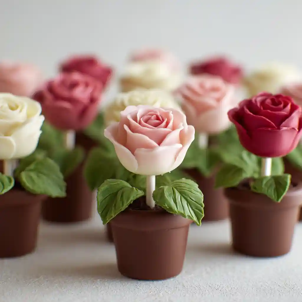 Rose Cake Pops recipe