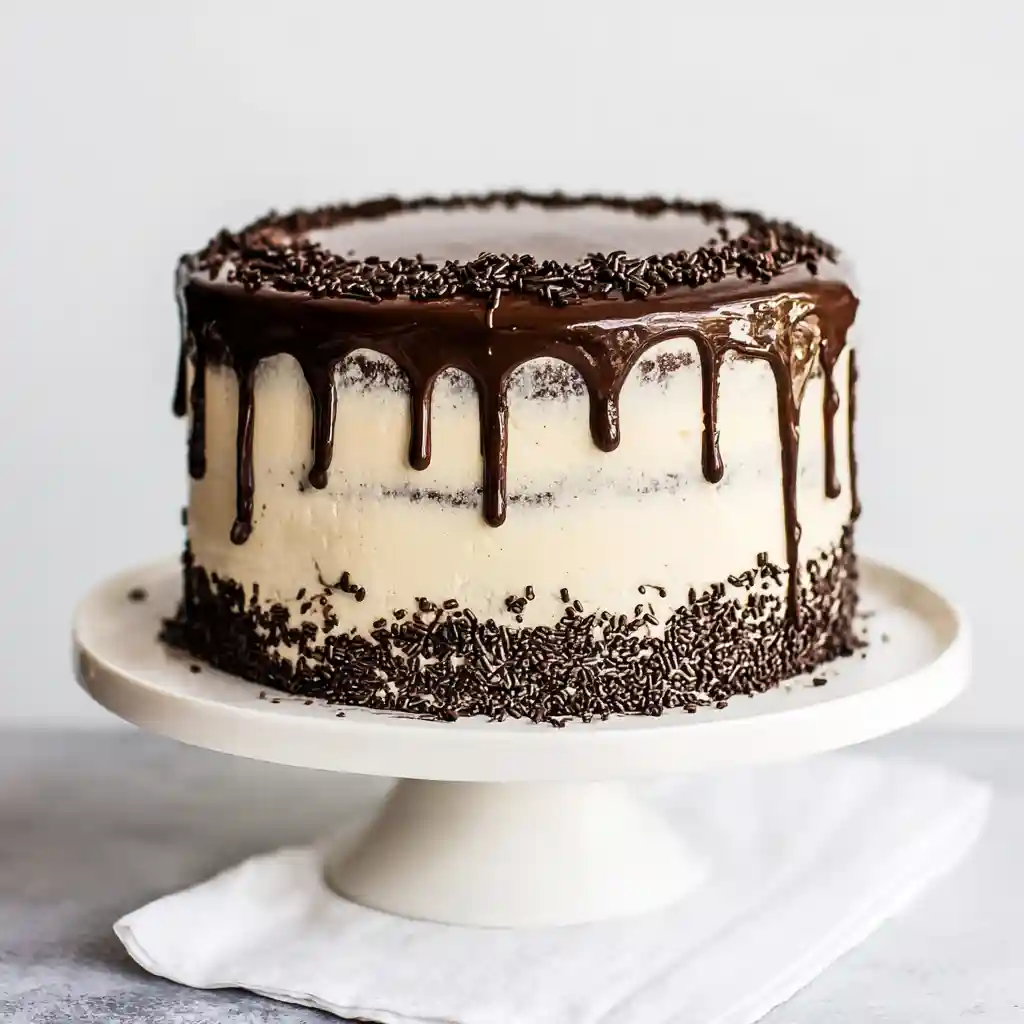Chocolate Cake with Irish Buttercream
