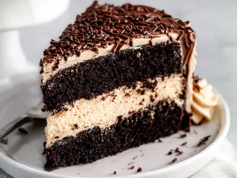 Chocolate Cake with Irish Buttercream