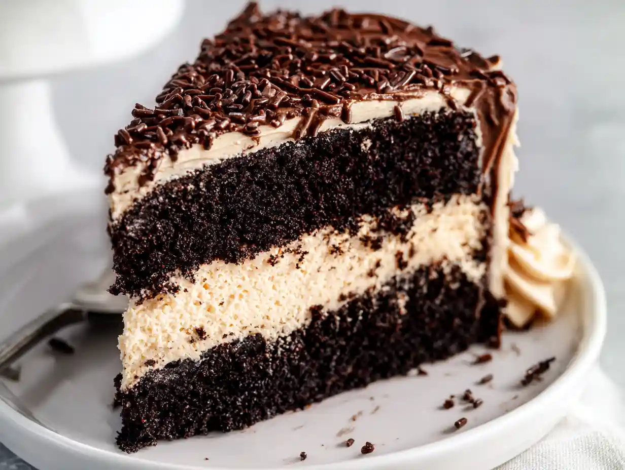 Chocolate Cake with Irish Buttercream