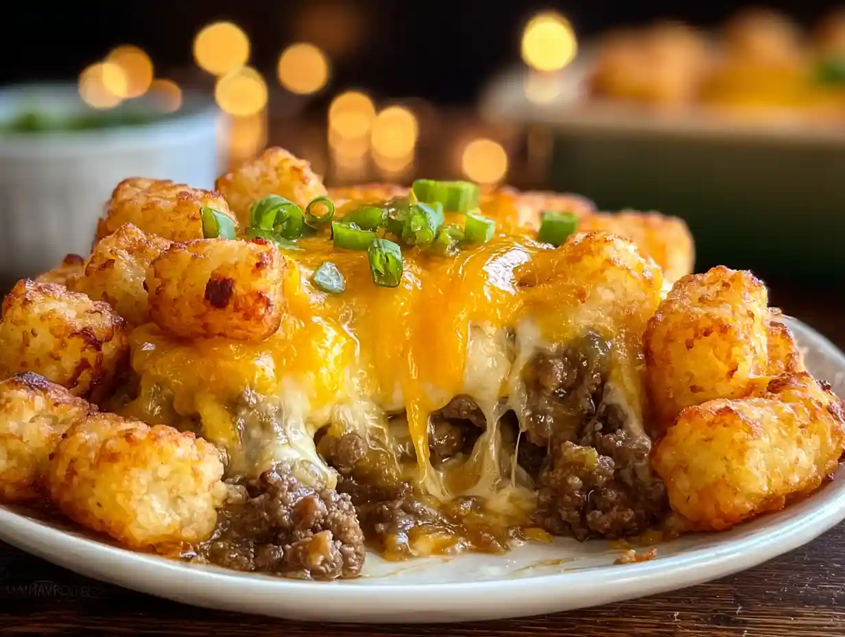 Ground Beef and Tater Tot Casserole