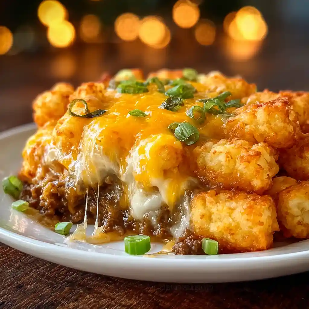 Ground Beef and Tater Tot Casserole
