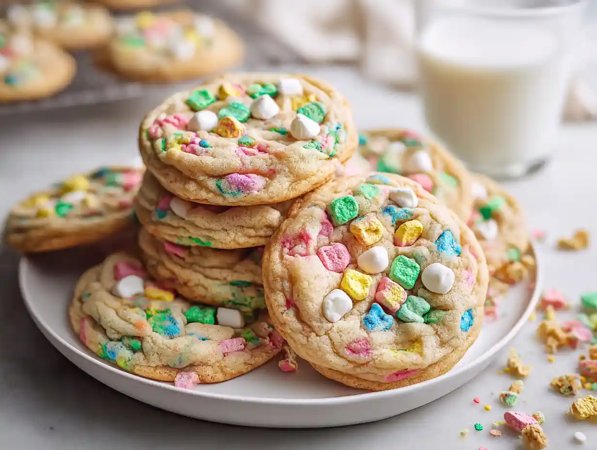 Lucky Charms Cookies