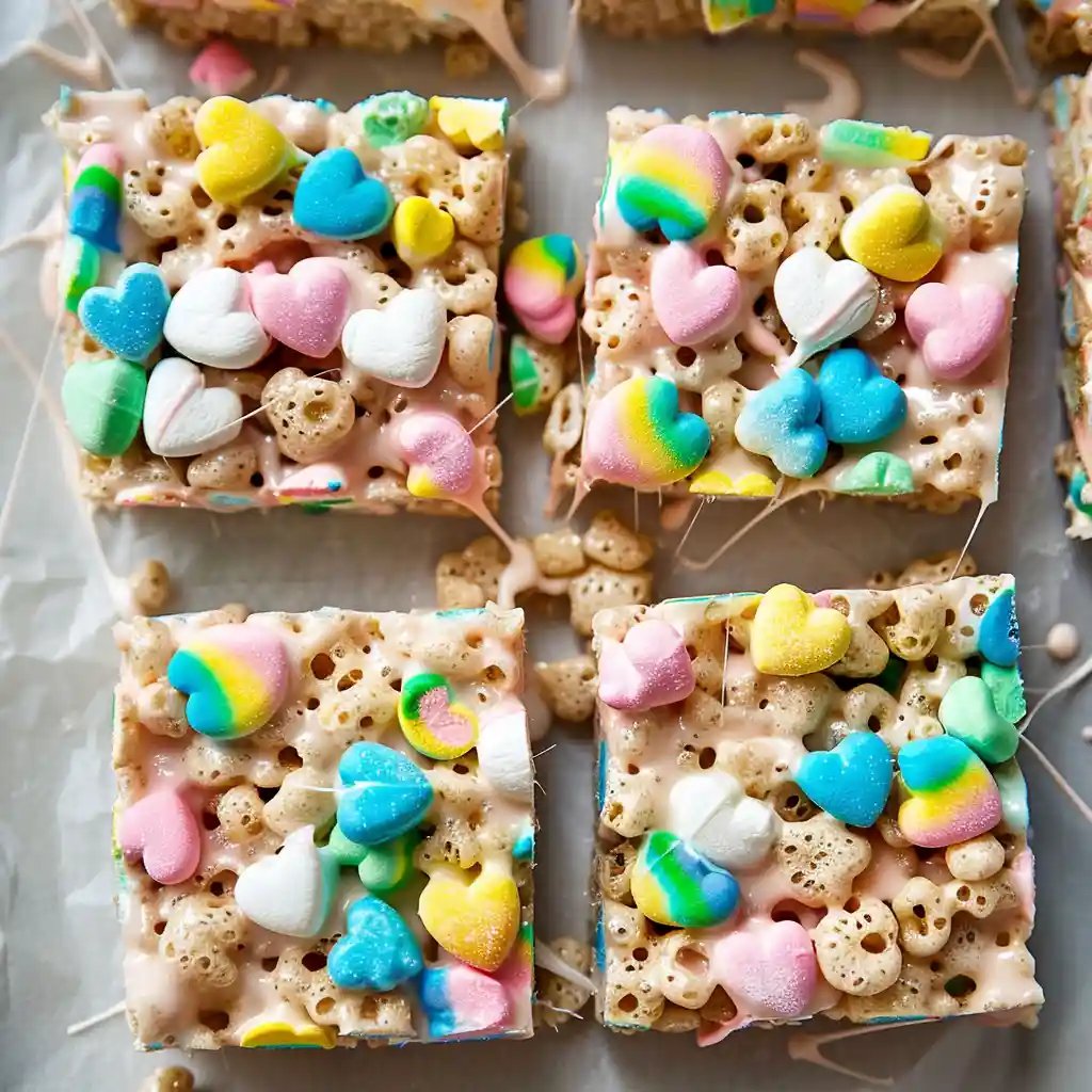 Lucky Charms Rice Crispy Treats