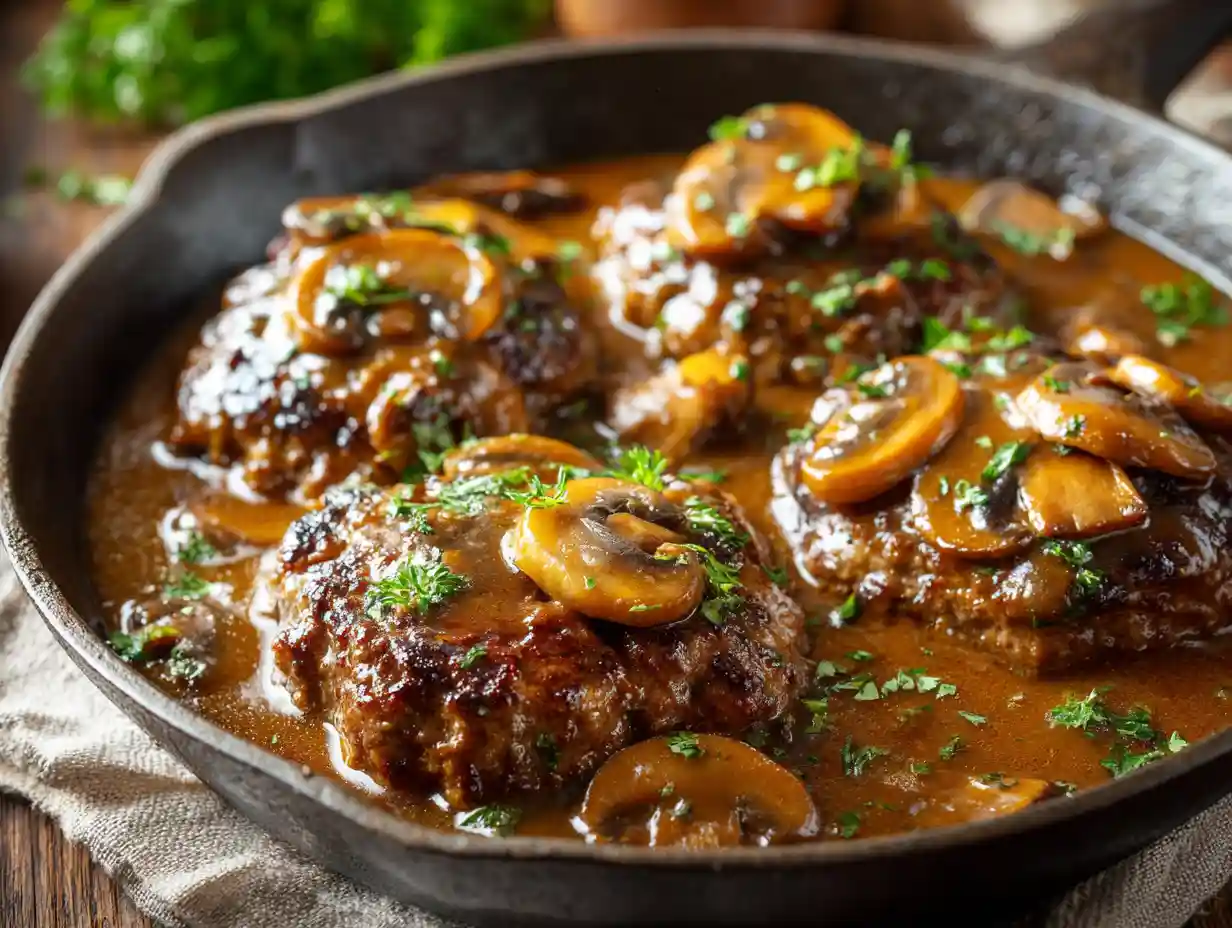 Ultimate Homemade Salisbury Steak Recipe