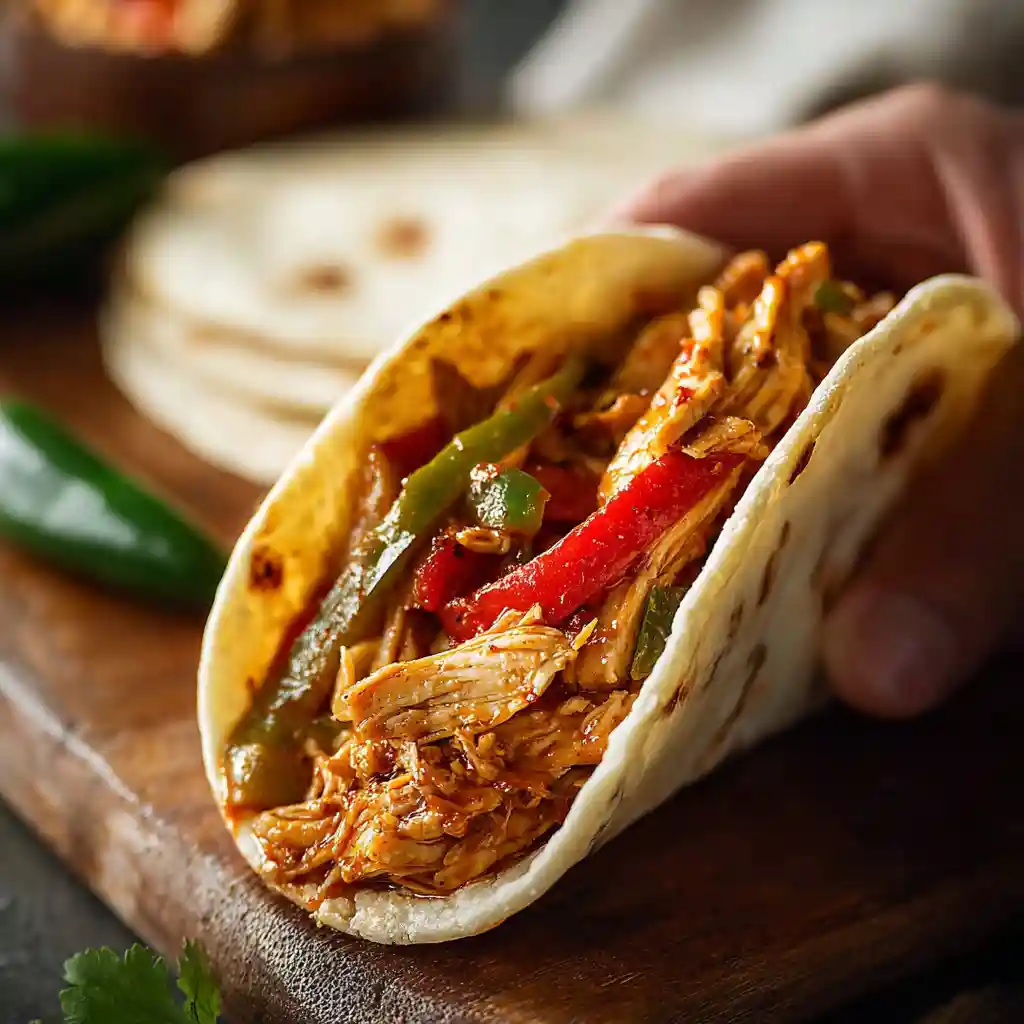 Crockpot Chicken Fajitas