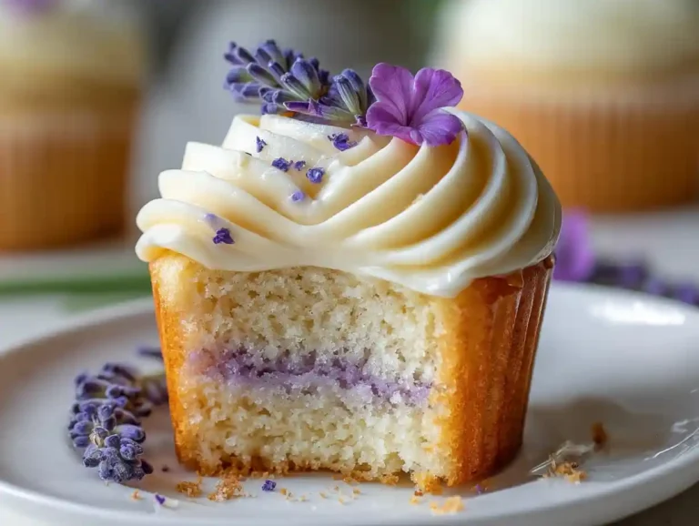 Lavender Honey Cupcakes
