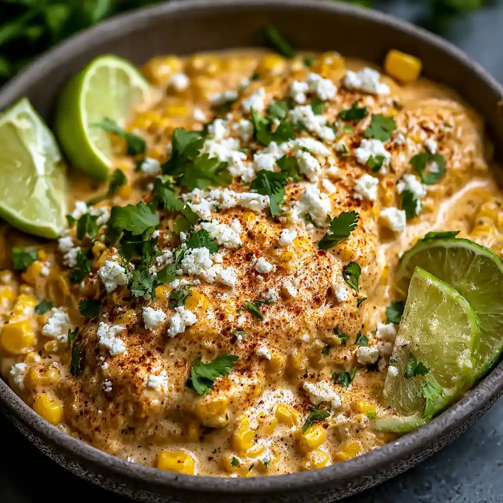 Slow Cooker Street Corn Chicken